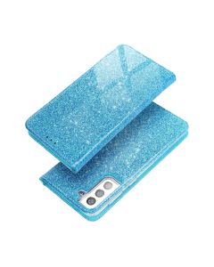 Forcell SHINING Book for  iPhone pro max light blue