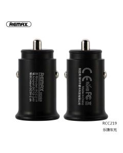 REMAX car charger ROKI 2xUSB 2 4A RCC219 black