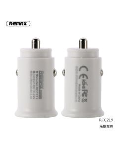 REMAX car charger ROKI 2xUSB 2 4A RCC219 white
