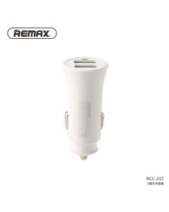 REMAX car charger ROCKET 2xUSB 2 4A RCC217 white