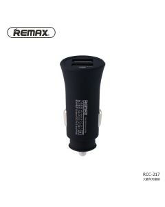 REMAX car charger ROCKET 2xUSB 2 4A RCC217 black