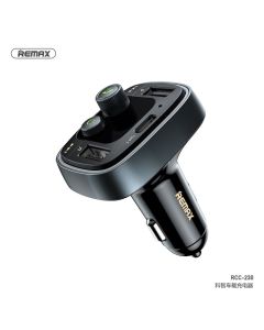 REMAX transmitter FM + car charger 2xUSB 4 8A RCC230