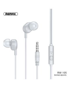 REMAX earphone RW-105 white