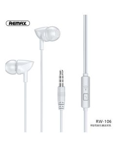 REMAX earphone RW-106 white