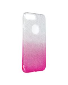Forcell SHINING Case for IPHONE 7 Plus / 8 Plus clear/pink