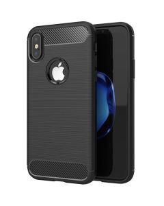 Case CARBON for IPHONE XS black