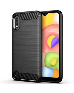 Forcell CARBON Case for SAMSUNG Galaxy A01 black