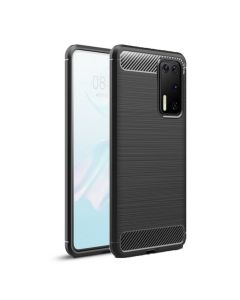 Forcell CARBON Case for HUAWEI P40 Pro black