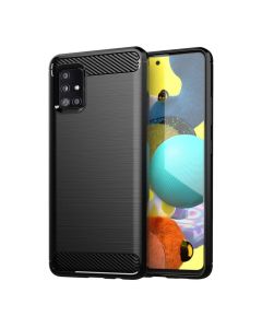 Forcell CARBON Case for SAMSUNG Galaxy M51 black