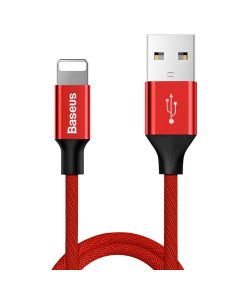 BASEUS cable Yiven  for iPhone Lightning 8-pin 2A 1.2m red CALYW-09