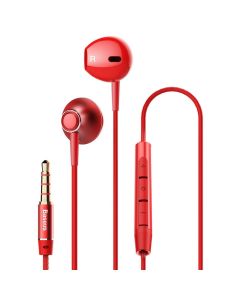 BASEUS Encok Wired Earphone H06 Red NGH06-09