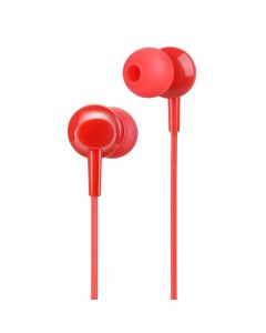 HOCO earphones inital sound universal with micro M14 red