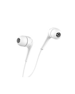 HOCO earphones Drumbeat universal with mic M40 white