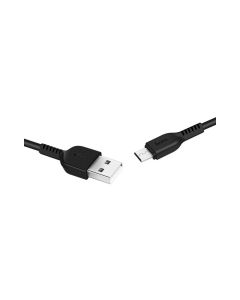 HOCO X13 Easy charged Micro charging cable black 1 meter