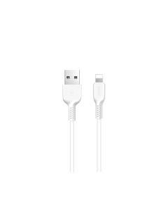 HOCO X13 Easy charged for  iPhone Lightning 8-pin charging cable white 1 meter