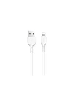 HOCO Flash charging data cable  for  iPhone Lightning 8-pin X20 1 metr white