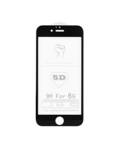 5D Full Glue Roar Glass do Apple iPhone 6G/6S  black