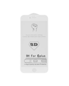 5D Full Glue Roar Glass do Apple iPhone 7 / 8   4 7 white