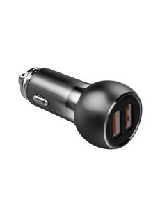 Car Charger LDNIO C503Q Quick Charge 3.0 with double USB socket 3A + Micro USB cable