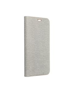 Forcell LUNA Book Gold for iPhone X silver