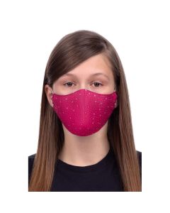Profiled face mask for kids 8-12 -stars