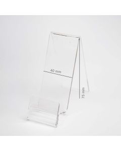 Plexi Vertical Holder with Place for Price