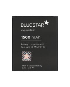 BLUE STAR PREMIUM battery for SAMSUNG S3 Mini I8190 1500 mAh