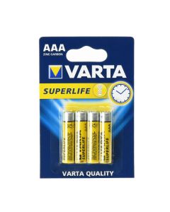 Zinc battery Varta Superlife R3 (AAA) - 4 piecies