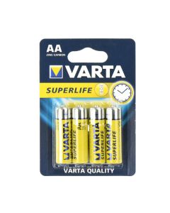 Zinc battery Varta Superlife R6 (AA) - 4 piecies