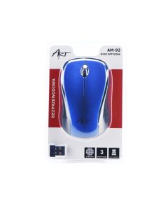 ART wireless computer mouse 2400 dpi AM-92 blue