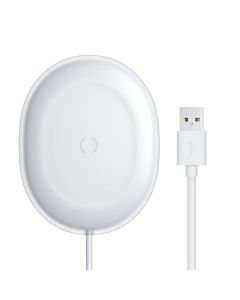 BASEUS Jelly wireless charger for mobile and watch QI 15W white WXGD-02