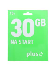 Starter Card Plus Internetowy 15zł / 30GB