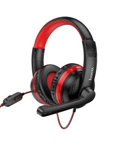 HOCO W103 Magic tour gaming headphones red