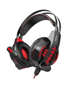 HOCO W102 Cool tour gaming headphones red