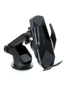 Car holder with wireless charging automatic sensor HS3 15W black