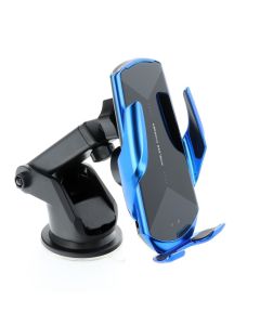 Car holder with wireless charging automatic sensor HS3 15W blue