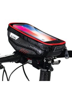 Bicycle holder / bag with a cover for handlebars with zipper WILDMAN E1 1L 4 - 7