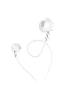 HOCO earphones with microphone M57 Sky white