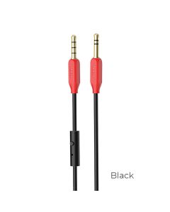 HOCO cable AUX Jack 3 5mm UPA12 with micro black