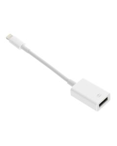 Adapter OTG for USBdoA do iPhone Lightning 8-pin white