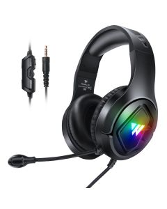 Gaming Headphones 3D Stereo Sound with Microphone Wintory M1 Black