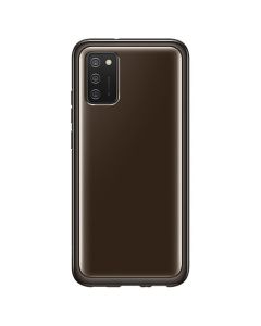 Original Clear Cover EF-QA026TBEGEU Samsung Galaxy A02s black blister