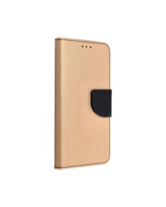 Fancy Book case for  IPHONE 12 MINI gold / black