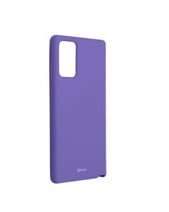 Roar Colorful Jelly Case - for Samsung Galaxy Note 20 purple