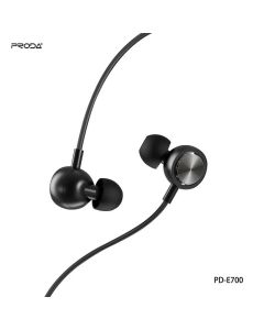 REMAX Proda eaphones stereo jack 3 5mm PD-7600 black