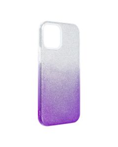 SHINING Case for IPHONE 12 / 12 PRO clear/violet