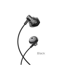 HOCO earphones M75 Belle Universal jack 3 5mm black