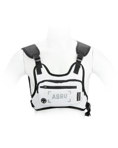 Sports bag on chest for mobile phone / keys ( 4 5 - 6 5 ) white