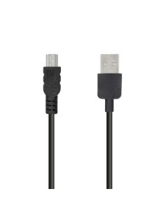 Cable USB - Mini USB 1 meter black (navi / camera )