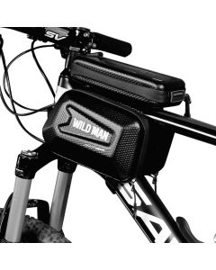 Bicycle holder / front beam bag with touch screen with zipper WILDMAN ES6 1L 4 - 7